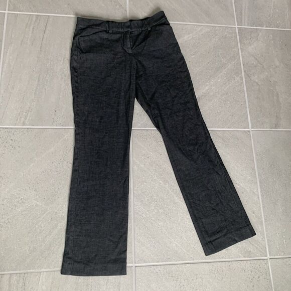 express Editor barely boot Slacks Size 4S In Charcoal - Picture 1 of 5